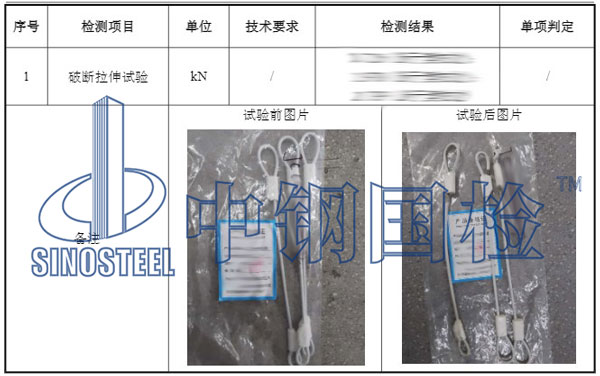 绳索检测项目结果