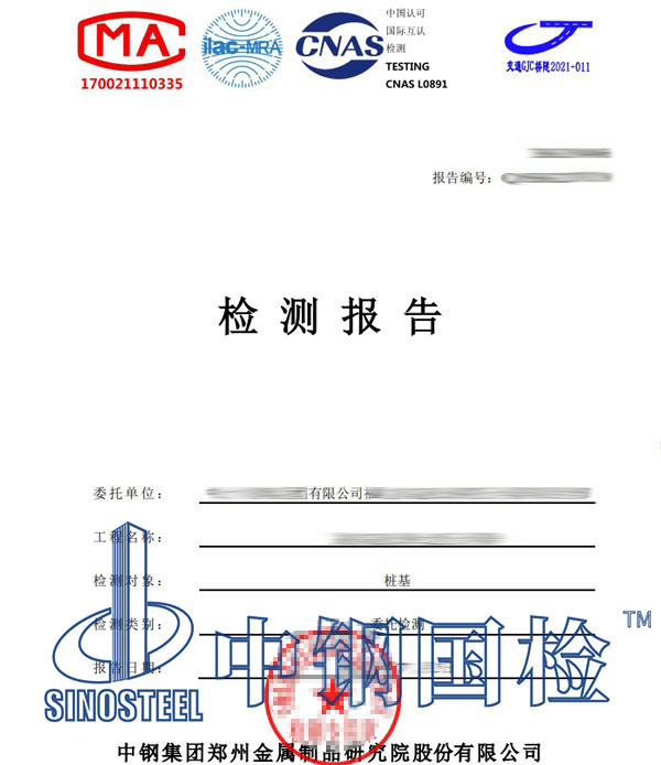 桩基检测报告