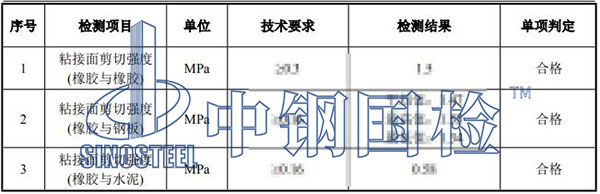 胶粘剂检测项目结果