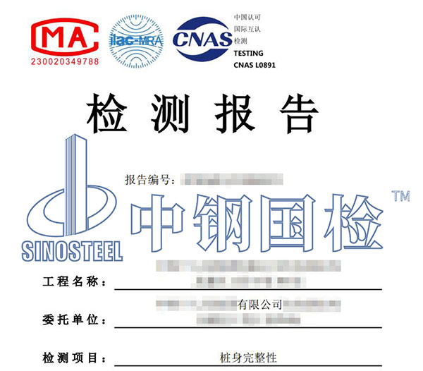 桩基检测报告