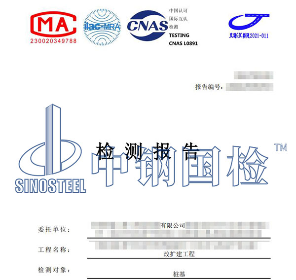 桩基础检测报告