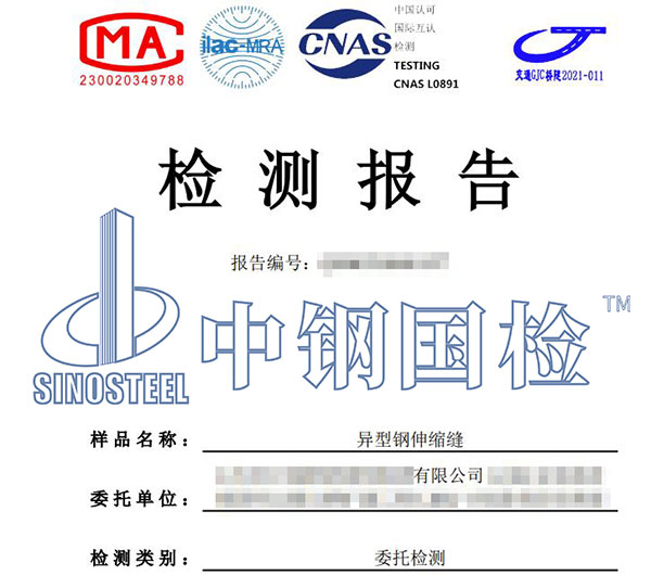 桥梁型钢伸缩缝检测报告